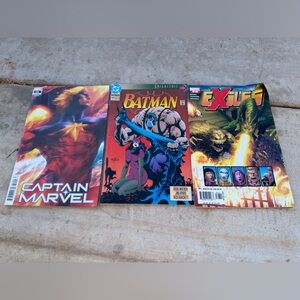 Marvel DC comic book lot of 3